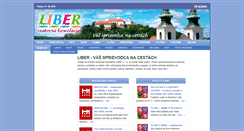 Desktop Screenshot of liber.sk
