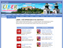 Tablet Screenshot of liber.sk